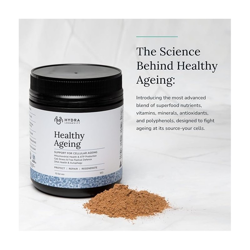 Hydra Longevity Healthy Ageing Essentials 90g