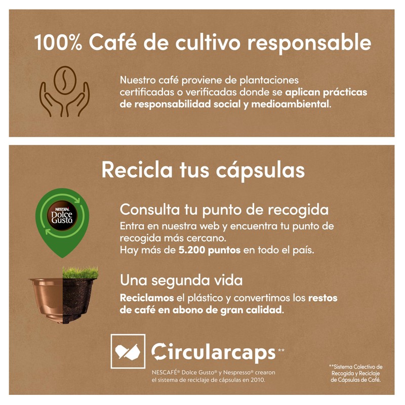 Cápsulas de Café con Estuche Nescafé Dolce Gusto 45831 Café