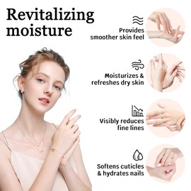 Pairs of 6 Hand Masks Moisturizing Glove,Deep Hydrating Hand Mask Gloves for Dry Hands,Non-Greasy Hand Moisturizer Gloves to Make Hands Soft and Smooth,Spa Set,Hand Care Gifts for Women Set1 (Set1)