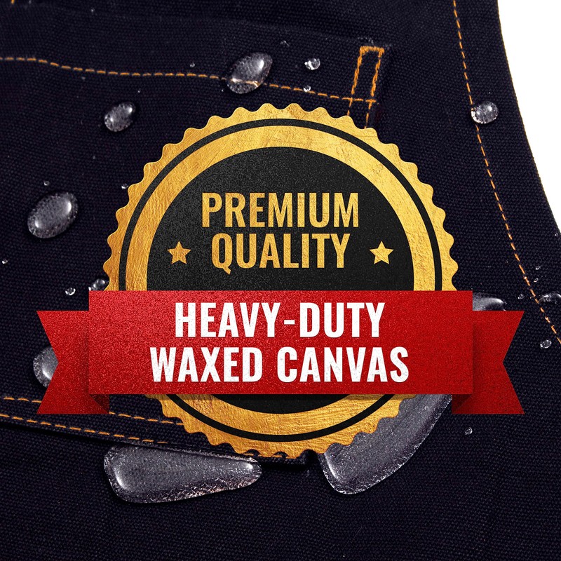 Under NY Sky Tool Apron - 20 Pockets and Slots,