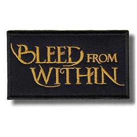Bleed from Within Patch Badge Embroidered Iron on Applique