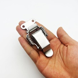 Stainless Steel Spring Toggle Latch Heavy-Duty Metal Buckle Duckbill Box Draw Latch,Applied to Various Large Equipment, Rust Proof, Sturdy and Durable