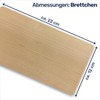 Gravidus Breakfast Board Made of Beech Wood, 3