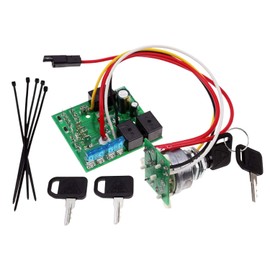 YUXSOUQ AM132500 Ignition Module Key Switch Compatible with John Deere 335 345 355D GT225 GT235 GT235E GT245 GX255 GX325 GX335 GX355 GX345 LX255 LX266 LX277 LX279 LX280 LX288 LX289 X465