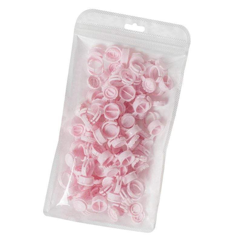 Eyelash Glue Rings - Eyelash Extension Glue Holder Lash Glue