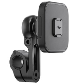 Peak Design Motorcycle Mirror and GPS bar Mount: Locking (Suitable for Bars 7/8" to 1 1/8", 10-16mm Diameter) with SlimLink (Non-Charging)