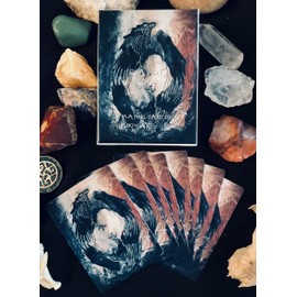 Shadow Art Finds Raven's Soul Playing Card Deck