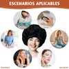 Tubos para Cabello Sin Calor: Gorro de Seda para Dormir