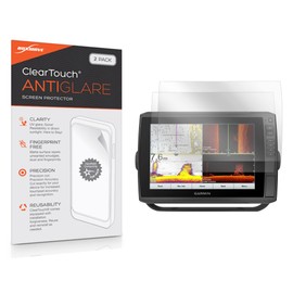 BoxWave Screen Protector Compatible with Garmin echoMAP Ultra 102sv - ClearTouch Anti-Glare (2-Pack), Anti-Fingerprint Matte Film Skin