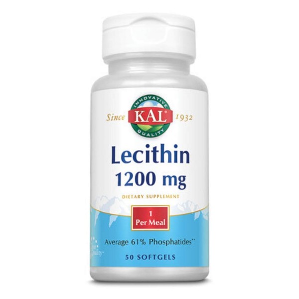 KAL 1200 Mg Lecithin Softgels, 50 Count