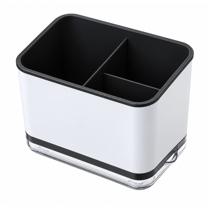 Kitchen Utensil Holder for Countertop – Drainage Tray Design for