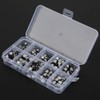 200 Pieces 10-50V Electrolytic Capacitor, SMD Electrolytic Capacitors Set 1uF