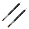 Premium 2-Way French Brush for Nails French Gel and Acrylic