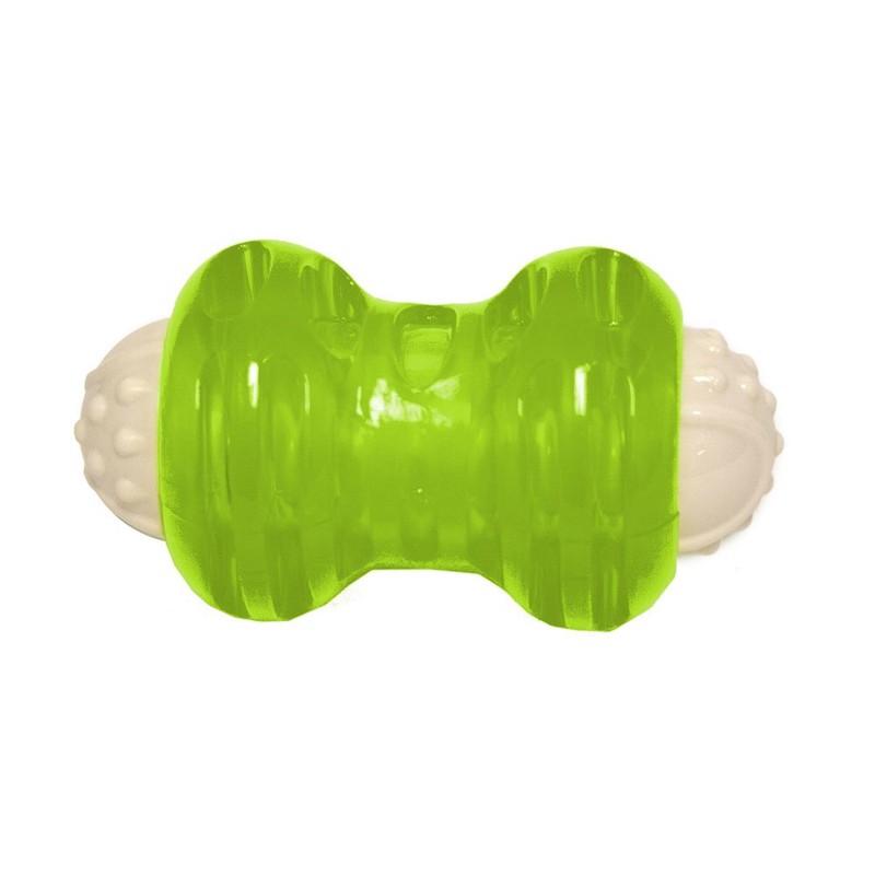 Hyper Pet Hyper Squawkers Dog Bone Durable Dog Toy Designed