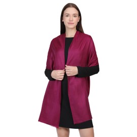 WRAPOVER Pure Pashmina Shawl for Women| Winter Pashmina Scarves and Wraps| Warm and Comfortable Scarfs for Women