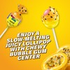 Colombina Bon Bon Bum Lollipops w/Bubble Gum Center, Passion Fruit