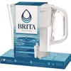 Brita 36089 6-Cup Denali Water Filter Pitcher with Filter -