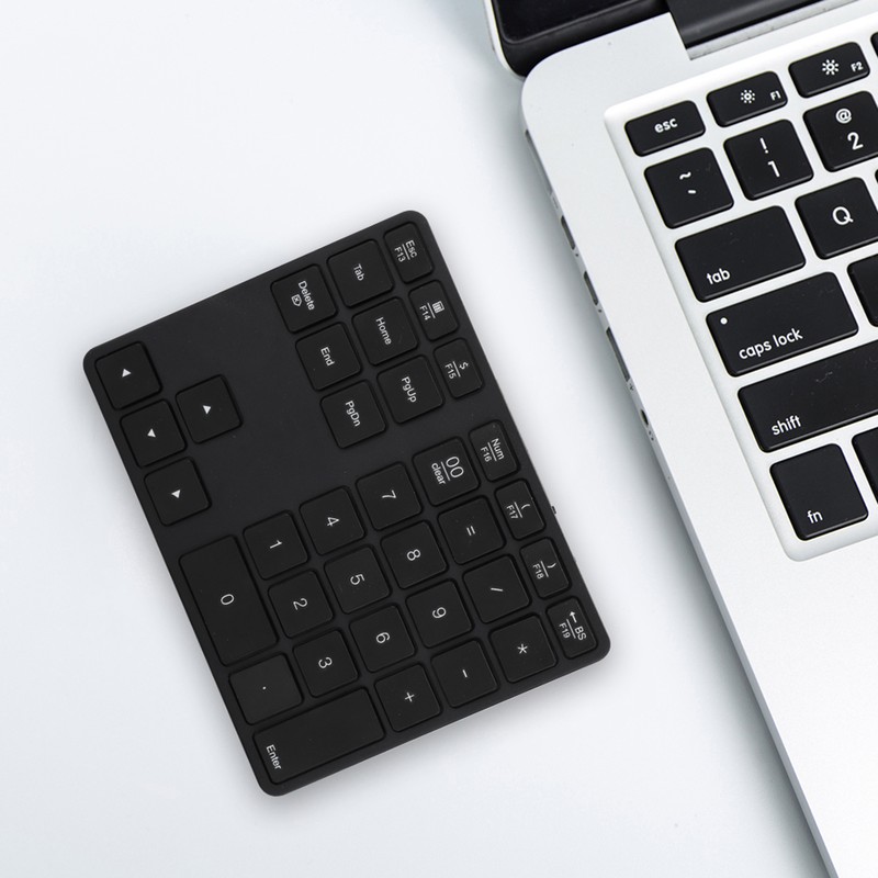 BT308 35 Keys Numeric Keypad Rechargeable Wireless Ultra Thin Keyboard