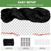 Bird Netting - Garden Poultry Netting with 3/4" Mesh Net,