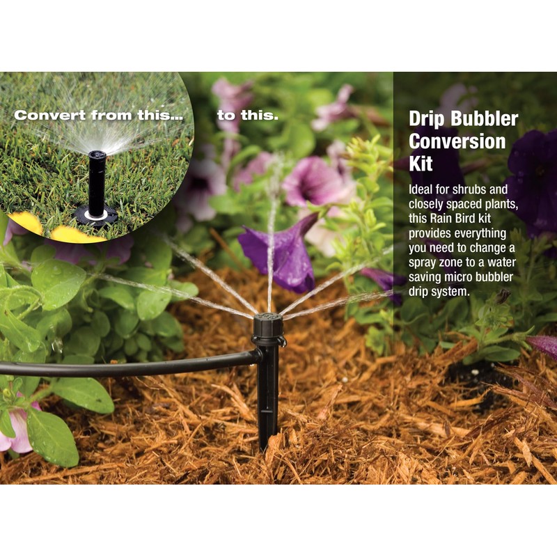 Rain Bird CNV182MBS Drip Irrigation Sprinkler Conversion Kit, 1800 Pop-Up