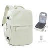 wassdins Vacuum Travel Backpack with Pump for Women Men, Carry