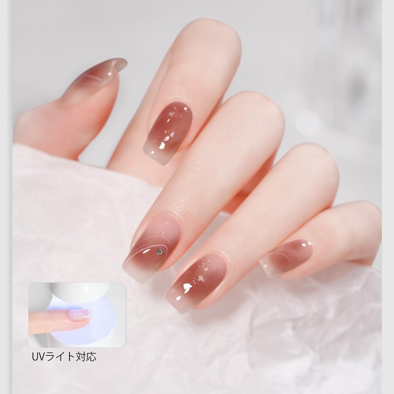 GAOY Blooming Gel Gel Nail 16ml Clear Blooming Gel Smear