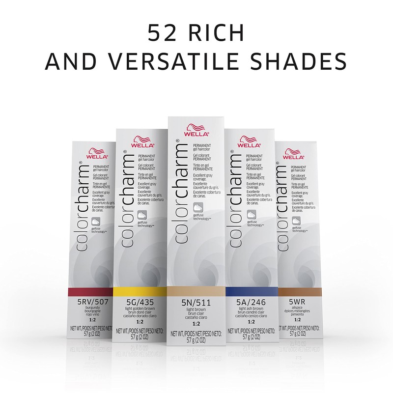 Wella Color Charm Gel, 711/7N Medium Blonde, 2 Ounce