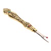 Retro Sewing Seam Rippers Professional Alloy Flower Engraved Craft Thread