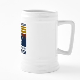 CafePress German Shepherd Dad 25 oz Ceramic Beer Stein Mug