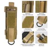 VIPERADE Tactical Flashlight Holster, Molle Flashlight Holder for Belt, Flashlight