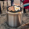 Onlyfire Chef Cast Iron Griddle, Grill Cookware for Solo Stove