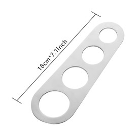 Stainless Steel Spaghetti Measure Pasta Measure (Silver)