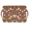 Pimpernel Morris & Co Strawberry Thief Red Large Handled Tray
