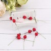 Kopida 40 Pcs Artificial Fruit Mini Fake Pomegranate Decor on
