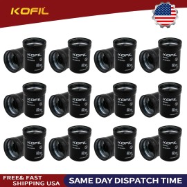 KOFIL 12X Oil Filter RE504836 for John Deere 4045 6068 1210E 1410D 5101E 5425 764 6020
