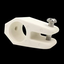 Unbranded 7/8" Bimini Top Jaw Slide White Nylon- Marine Grade {SOLD IN LOT OF 2}