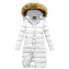CREATMO US Women's Extra Large Puffer Jacket Quilted Insulated Snow