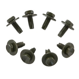 RLB-HILON 8PCS Skid Plate Splash Shield Cover Bolts Compatible with Toyota 4Runner Tacoma Tundra Sequoia FJ Cruiser and More, for 90080-11373 Suspension Crossmember and Under Cover