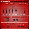 CASOMAN 15 PCS Countersink Drill Bit Set, Tapered Drill Bits,