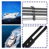 OTOTEC 1PC 3 Holes T Shaped Rubber Buckle Rubber Retaining