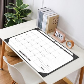 Nekmit Large Desk Calendar 2024 with Desk Protecting Pad, Runs From Now - December 2024, Office Supplies 22" x 17" Desk Pad Calendar for Life Planning or Organizing