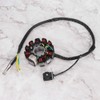 Magneto Stator, 11 Bobinas Estator Magneto Generador Apto para Motores