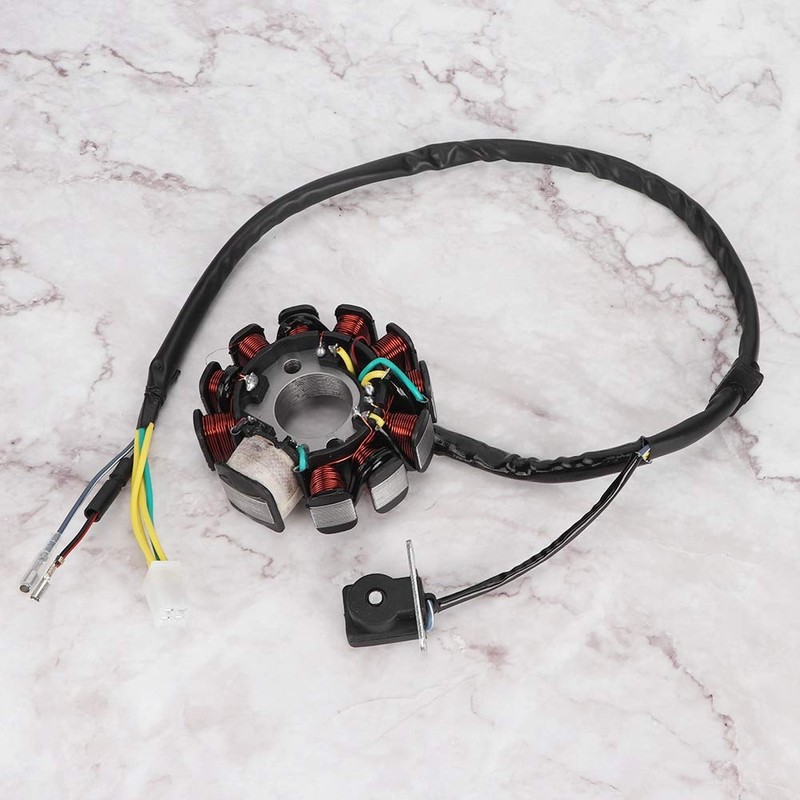 Magneto Stator, 11 Bobinas Estator Magneto Generador Apto para Motores