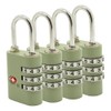 Thrifco 9507002 TSA-Approved 3-Digit Combination Luggage Locks – Lime Green