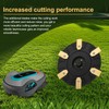 FourShow 【Cut More Efficiently】 Blade Discs + 6 Pcs Blades