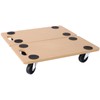 ESPIDOO Heavy Duty Furniture Moving Dolly: 500 Lbs Capacity Wood