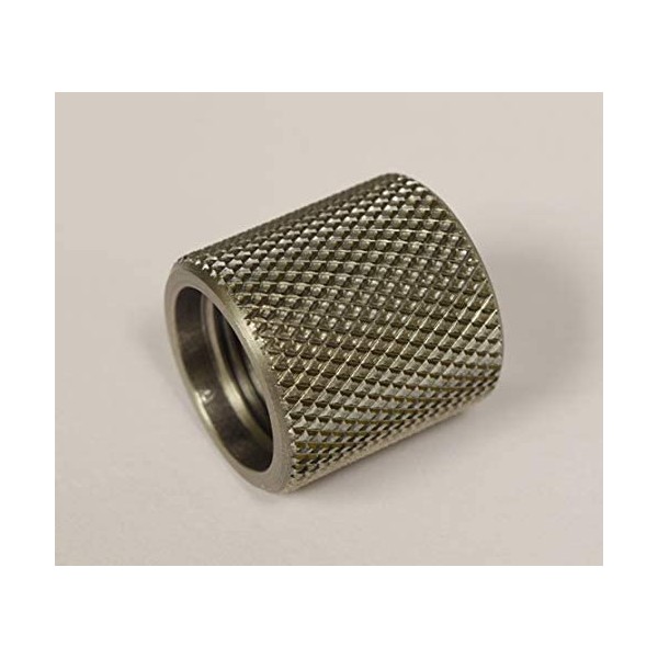 Down Range Products 9/16 x 24 Barrel Thread Protector .40 Cal.625 Long .750 Dia. Stainless #4216