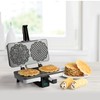 Pizzelle Maker- Nonstick Electric Baker Press Makes Two 5-Inch Cookies
