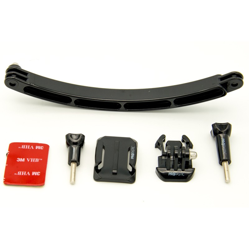 PROtastic Helmet Mount With 20cm Extension Arm for Helmet Mount