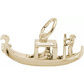Rembrandt Gold-Plated Sterling Silver Gondola Charm by Rembrandt